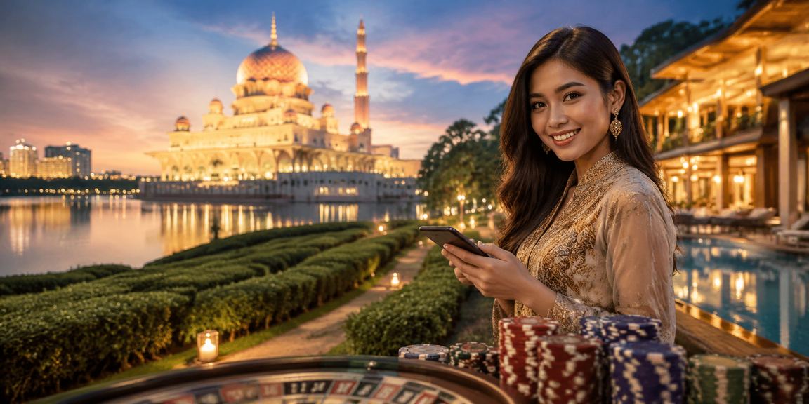 Malaysian user accessing popular taxi66 games on mobile in Putrajaya